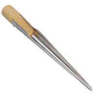 28cm 11" Hollow Marlin Spike Splicing Fid Wood and Stainless Steel Rope Tool