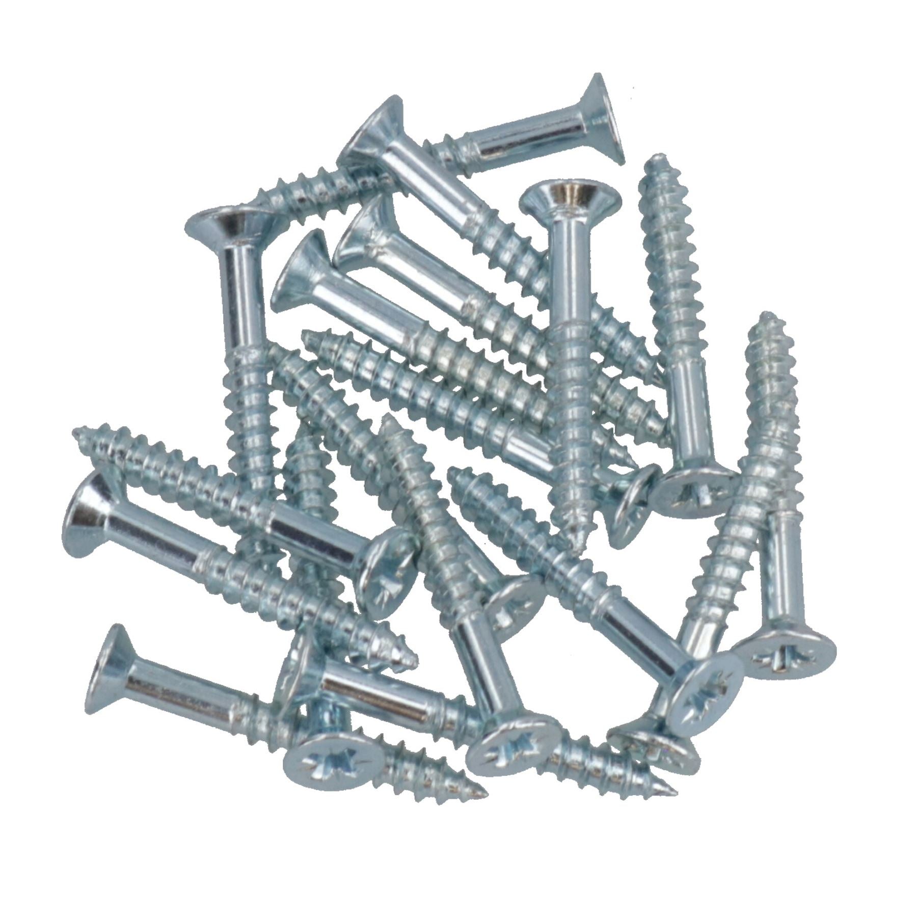 4mm x 30mm PZ2 Drive Countersunk Wood Chipboard Screws Fasteners