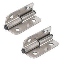 Stainless Steel Lift Off Leaf Hinge Right 76x100mm Heavy Duty Door Hatch