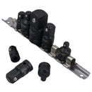 8pc Impact Socket Adaptor Adapter Step Up Down Reducer Converter On Rail