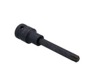 1/2" Drive T50 Extra Long 100mm Male Torx Star Impact Socket