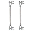 Rigging Screw 5mm Jaw to Jaw Turnbuckle Straining Marine Grade 316 Stainless