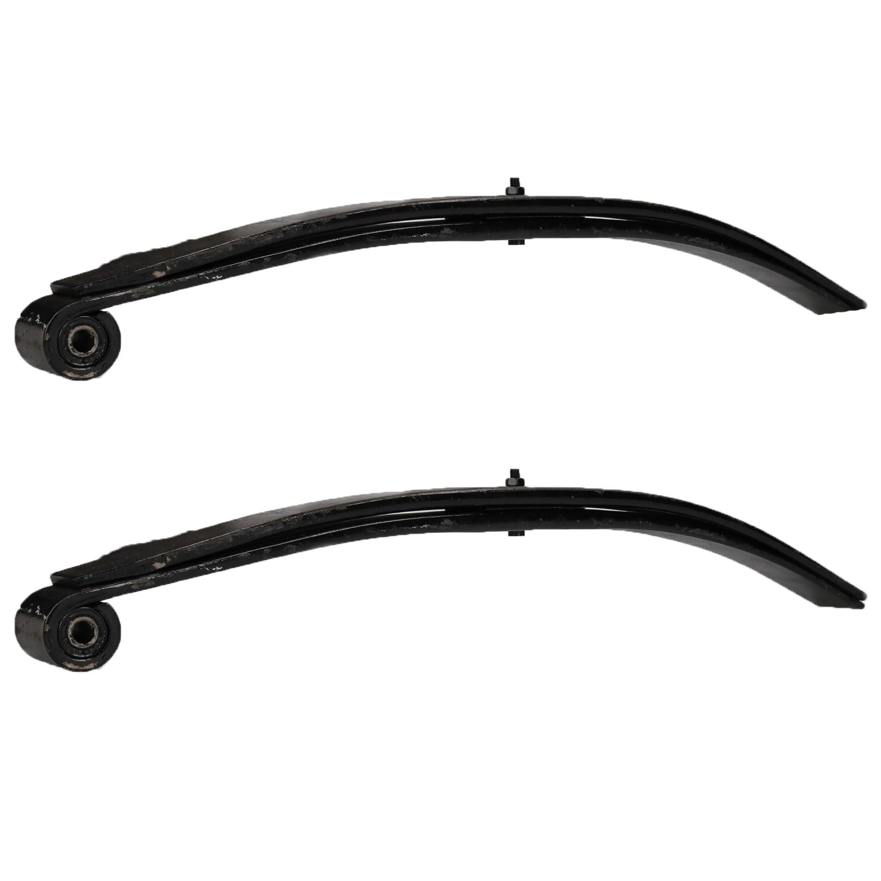 2 Ifor Williams Style Twin Double Parabolic Trailer Leaf Springs and Bush C90004