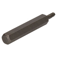 T20 – T60 Torx Star Male Bits With 10mm Shank 30mm or 75mm Length