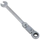 Metric Double Jointed Flexi Ratchet Combination Spanner Wrench 72 Teeth