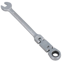 Metric Double Jointed Flexi Ratchet Combination Spanner Wrench 72 Teeth