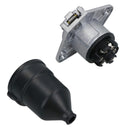 24V 7 Pin N Type Trailer Socket for HGV Commercial Vehicles Plastic