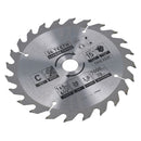 Circular Saw Blade 165mm x 16 / 20mm Mixed Teeth TCT Cutting Disc Wood
