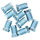 Steel Male Brake Pipe Union Fittings 14mm x 1.5mm For 8mm Brake Pipe 10pc