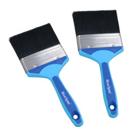 4” (100mm) Synthetic Paint Brush Painting + Decorating Brushes Soft Grip Handle