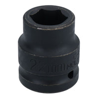 Metric Shallow Impact Impacted European Style Socket 3/4" Drive 6 Sided