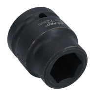Metric Shallow Impact Impacted European Style Socket 3/4" Drive 6 Sided
