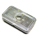 Mini Front Marker Light for Trailer, Caravan White Clear Lamp TR146