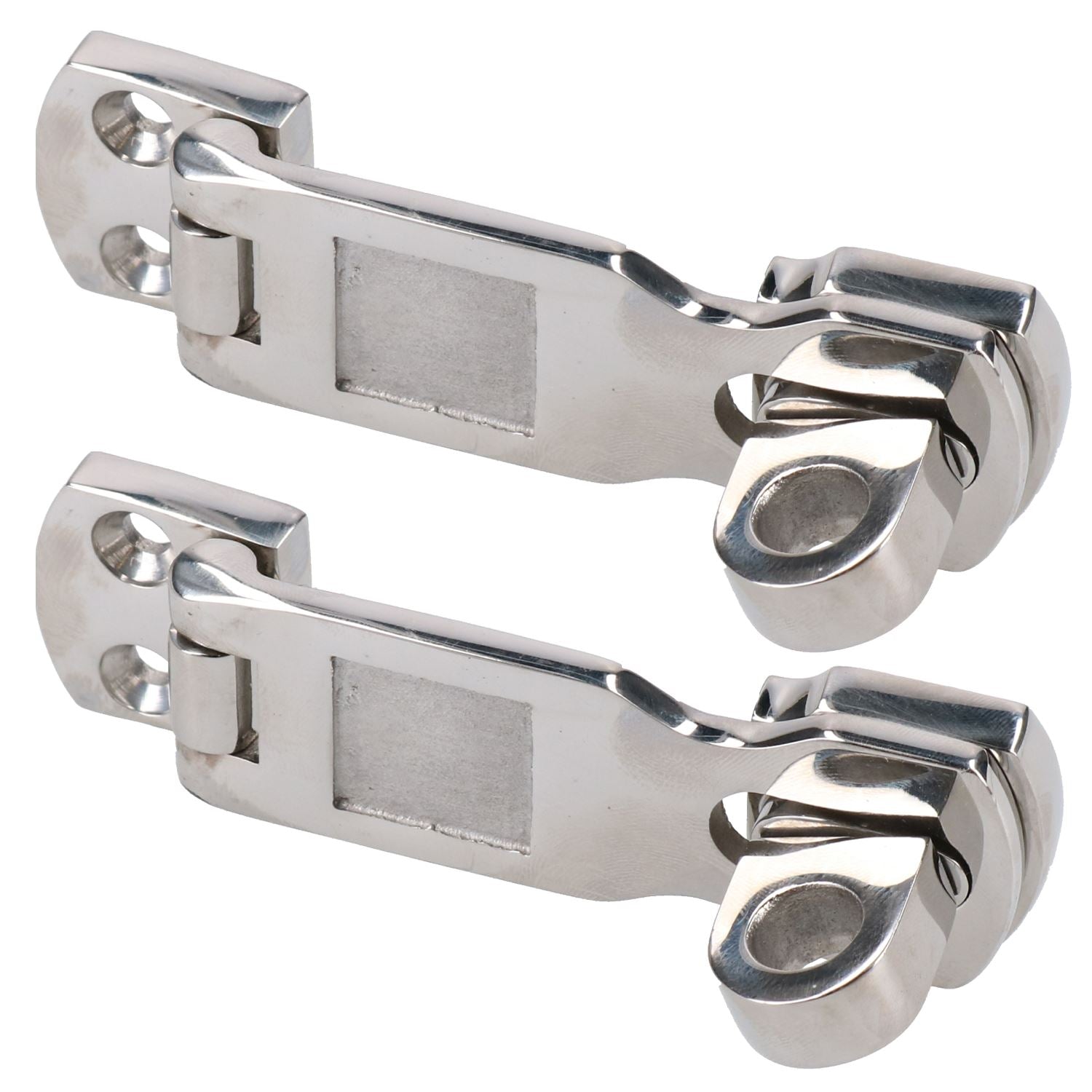 Hasp & Staple 316 Stainless Steel Heavy Duty Cast Locker Cabin Hatch Swivel Lock