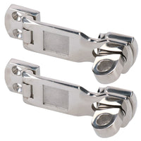 Hasp & Staple 316 Stainless Steel Heavy Duty Cast Locker Cabin Hatch Swivel Lock