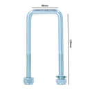 M10 U-Bolt N-Bolt 48mm x 120mm High Tensile for Boat Trailers