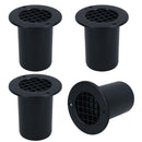 Gas Drop Out Floor Vent 75mm Long Flange Caravan Van Conversion Motorhome