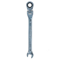 MM Metric Flexible Combination Ratchet Spanner Wrench Bi-Hex 12 Sided 72 Teeth