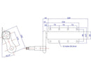 750kg Commercial Independent Trailer Suspension Units & Hubs PAIR TRSP30_32