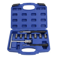 10pc Diesel Injector Seat Cutter / Cleaner Carbon Decarbonise Kit for Delphi Bosch