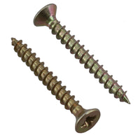 3mm x 25mm Countersunk Wood Chipboard Screw Fasteners PZ1 Drive