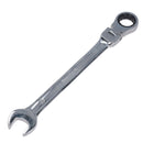 MM Metric Flexible Combination Ratchet Spanner Wrench Bi-Hex 12 Sided 72 Teeth