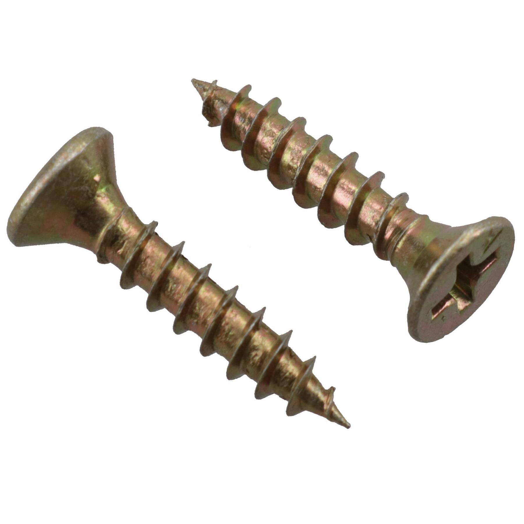 Countersunk Multi Purpose Chipboard Wood Timber Screws 20mm Long Pozi