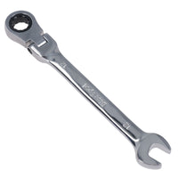 MM Metric Flexible Combination Ratchet Spanner Wrench Bi-Hex 12 Sided 72 Teeth