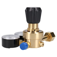 Carbon Dioxide CO2 Single Stage 2 Gauge Regulator (Side Entry) Gas Welding