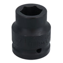 Metric Shallow Impact Impacted European Style Socket 3/4" Drive 6 Sided