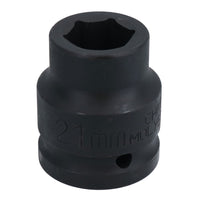 Metric Shallow Impact Impacted European Style Socket 3/4" Drive 6 Sided
