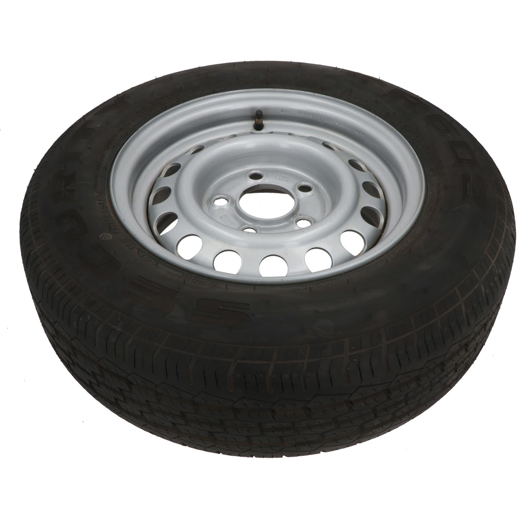 Trailer Wheel & Tyre 185/70R13 5 Stud 112mm PCD 67mm Centre Hole