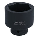 Metric Shallow Impact Impacted European Style Socket 3/4" Drive 6 Sided