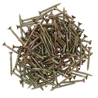 Countersunk Wood Screws 5.0 x 50mm Serrated Edge Prevent Splitting PZ2