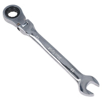 MM Metric Flexible Combination Ratchet Spanner Wrench Bi-Hex 12 Sided 72 Teeth