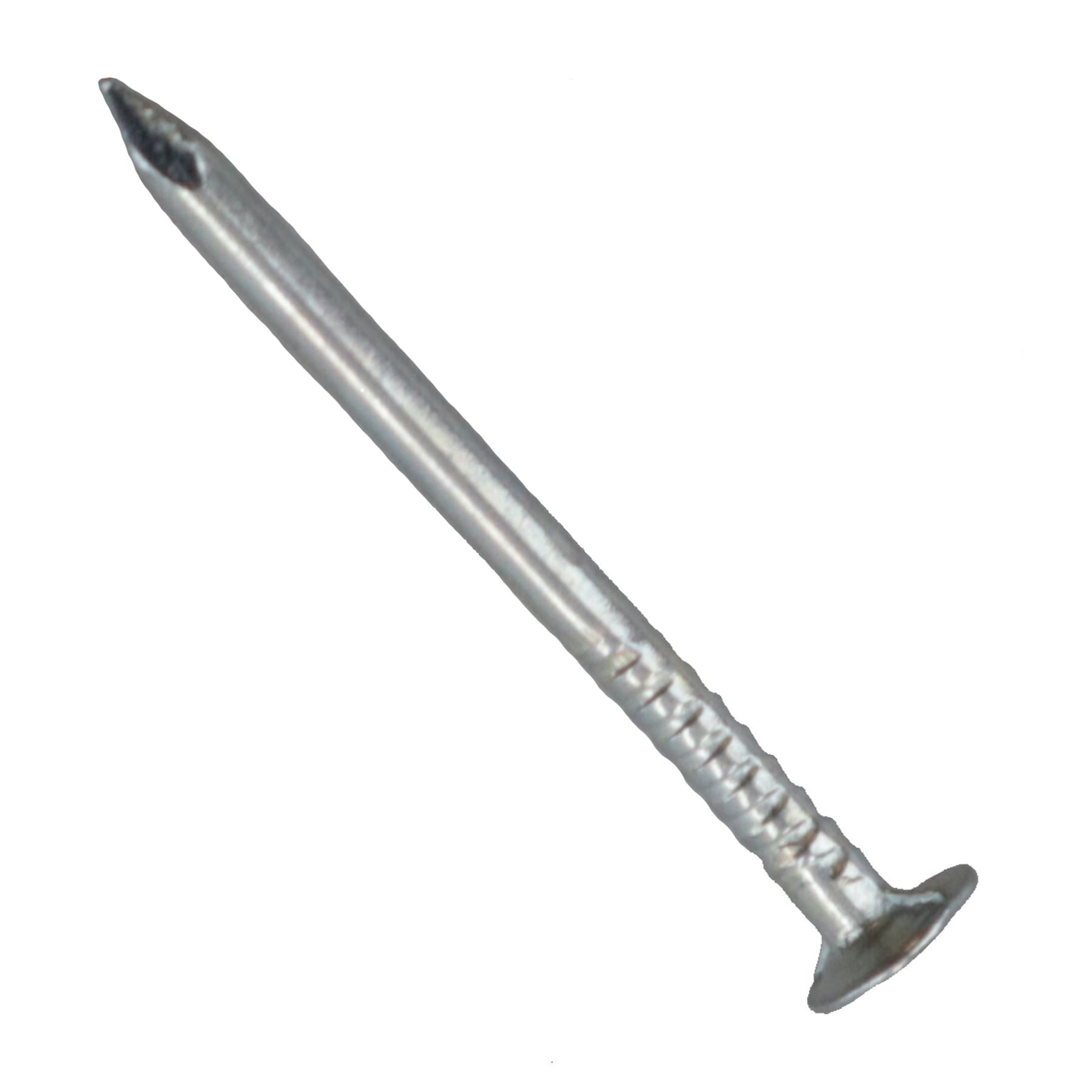 1.3mm x 19mm Round Headed Wire Nails Zinc Plated For Timber Wood Building