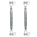 Rigging Screw 12mm Jaw to Jaw Turnbuckle Straining Marine Grade 316 Stainless