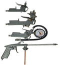 Compressor Air Accessory Tool Kit Spraying Tyre Inflating Hose Blow Gun 5pc Set