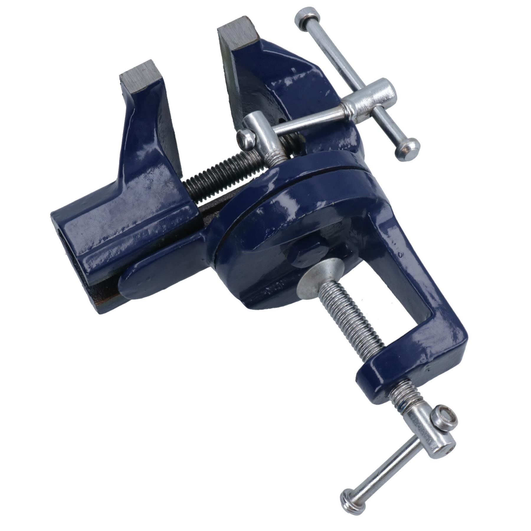 60mm (2") Swivel Twist Vice Clamp Grip On Type Holder Anvil TE113