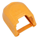 Trailer Pressed Steel Hitch Coupling Soft Cover Protector High Visibility Orange