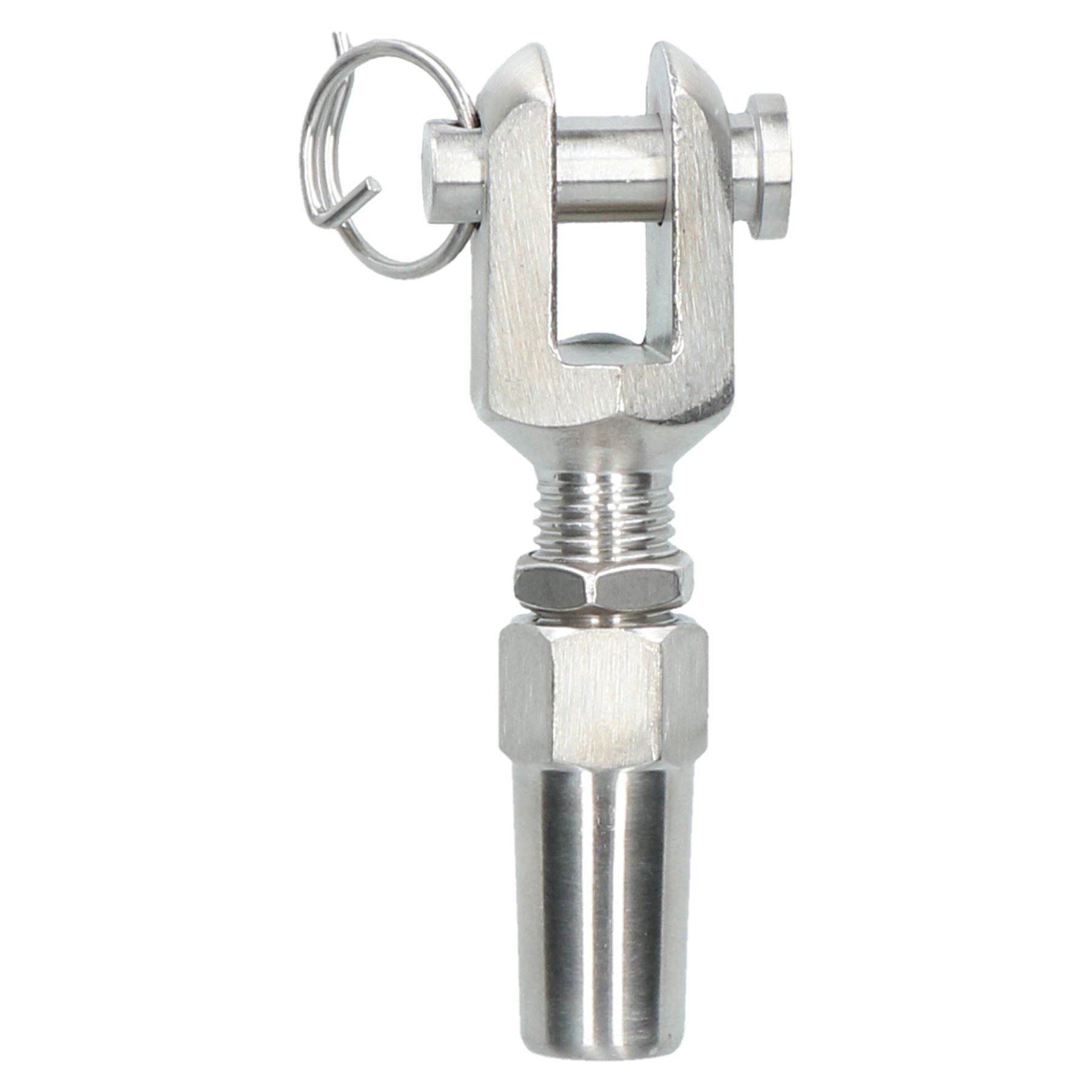 DIY Wire Rope Cable Fitting Swageless Rigging End Fitting Stainless Steel 316