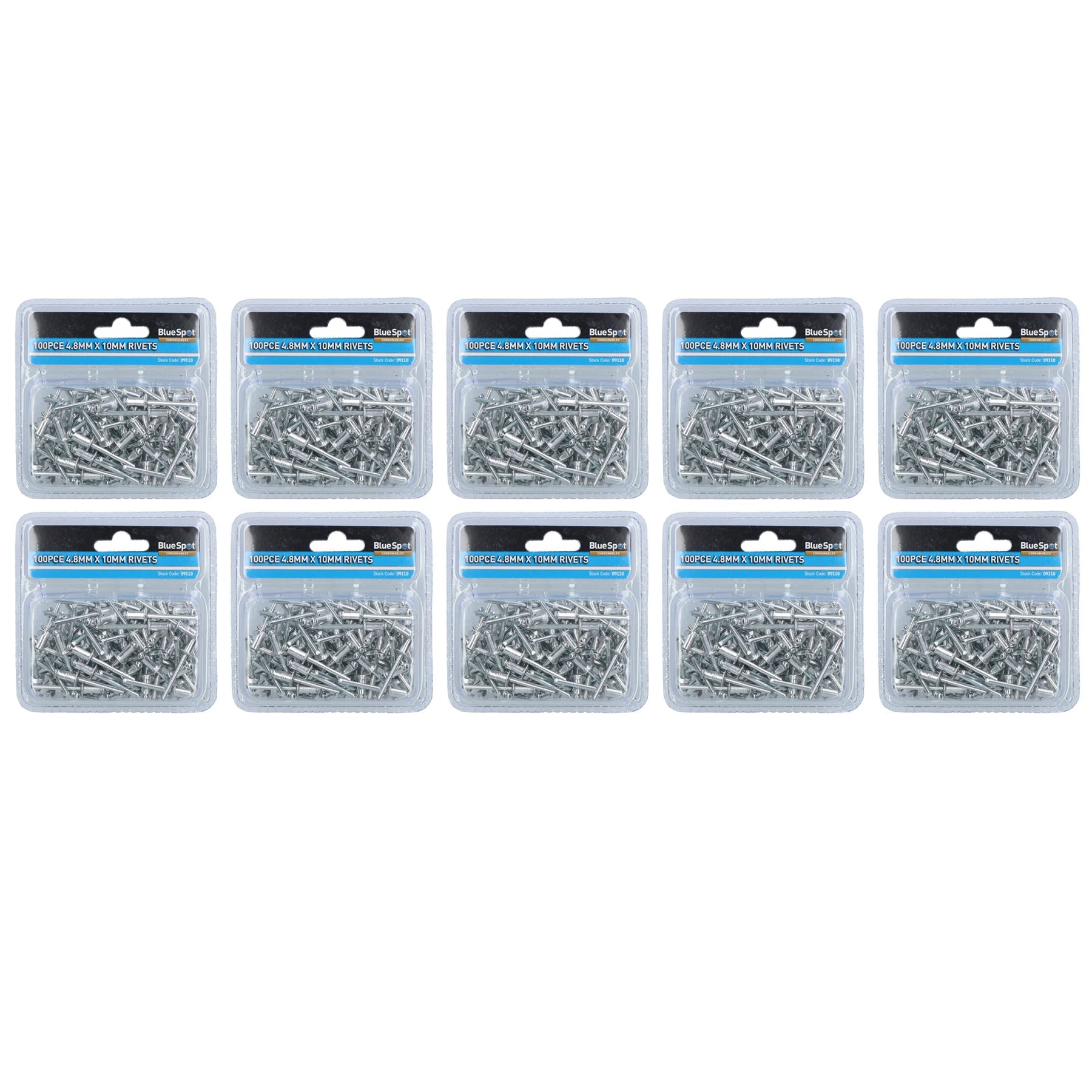 Metric Aluminium Blind Pop Pot Rivets Set Fastener Fastening