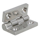 Polished Door Butt Hinge Stainless Steel 38mm x 38mm 316 Marine Cabin