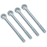 M12 140mm Eye Bolt Single Bolt Zinc Plated Threaded Rings DIN444 Catenary Wire