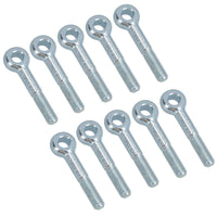 M8 50mm Eye Bolt Single Bolt Zinc Plated Threaded Rings DIN444 Catenary Wire
