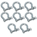 5mm Galvanised Bow Shackle Single Shackle Link Chandlery Boat Yacht
