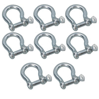 5mm Galvanised Bow Shackle Single Shackle Link Chandlery Boat Yacht