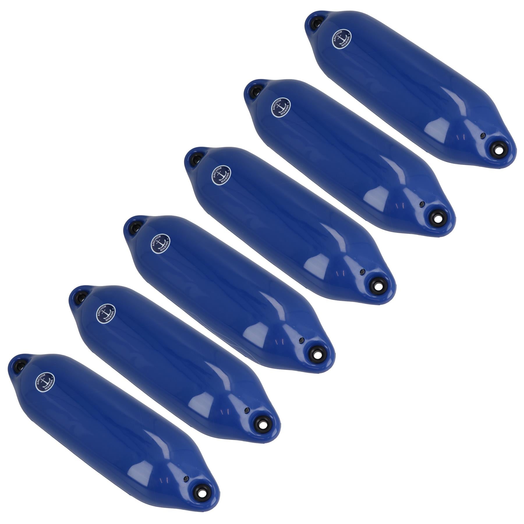 Boat Fender Blue Anchor Marine Cylinder Yacht Bumper Mooring Buoy