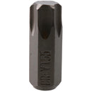 T20 – T60 Torx Star Male Bits With 10mm Shank 30mm or 75mm Length