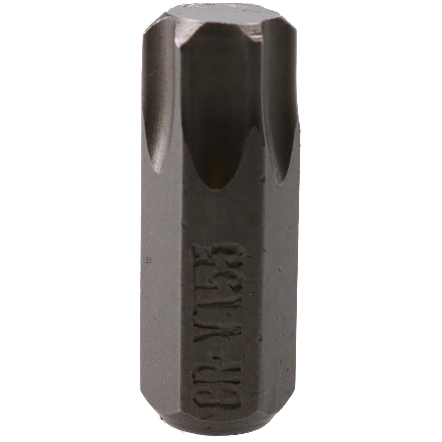 T20 – T60 Torx Star Male Bits With 10mm Shank 30mm or 75mm Length